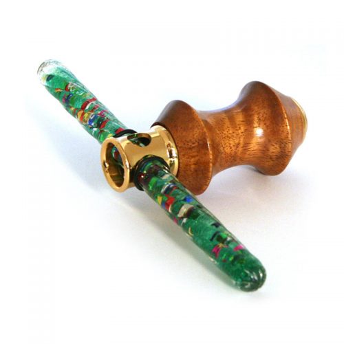 hawaiian-koa-wood-kaleidoscope-green